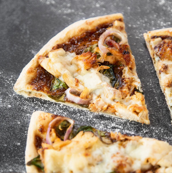 Savory Onion Confit with Alpha Tolman Pizza