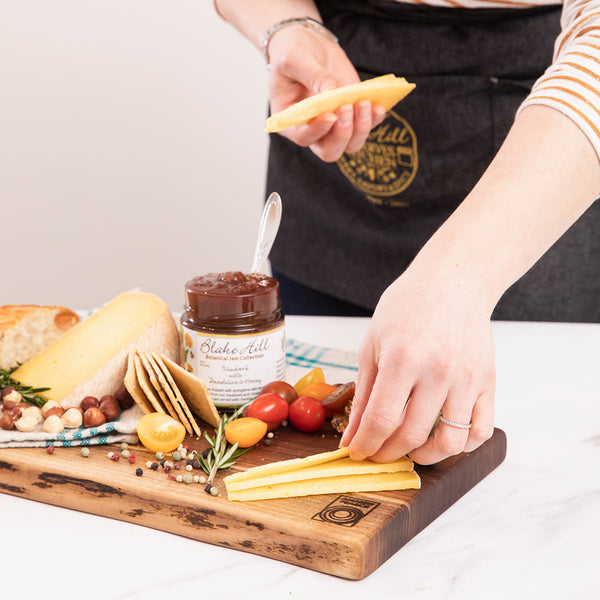 Savory Pairing of Pawlet with Rhubarb, Dandelion & Honey Cheese Board