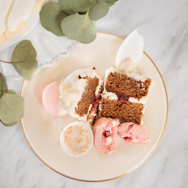 Holiday Apple Spice Cake with Cranberry Jam