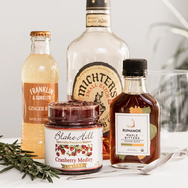'Cranberry Bourbon Fizz' Cocktail