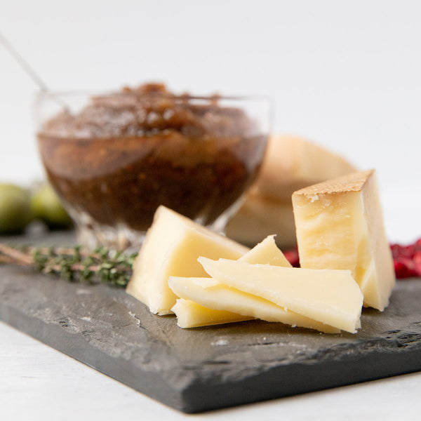 Cheese Board with Savory Onion Confit