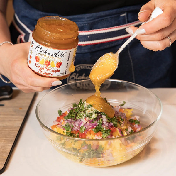 Mango Pineapple Habanero Salsa
