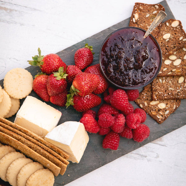 Holiday Jam Cheese Board with Nettle Meadow's Adiron-Jack