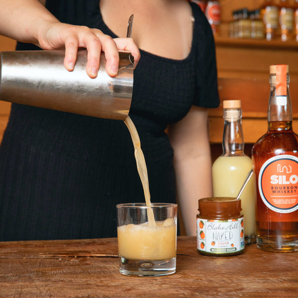 Naked Peach, Lemon & Bourbon