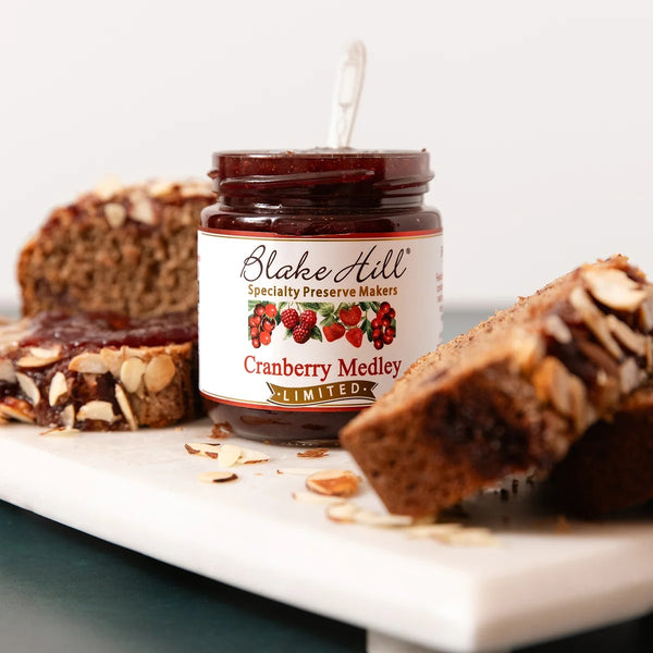 Nut Butter and Jam Quick Bread
