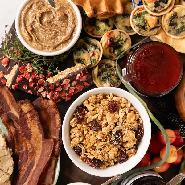 Sweet, Savory & Spicy Brunch Board