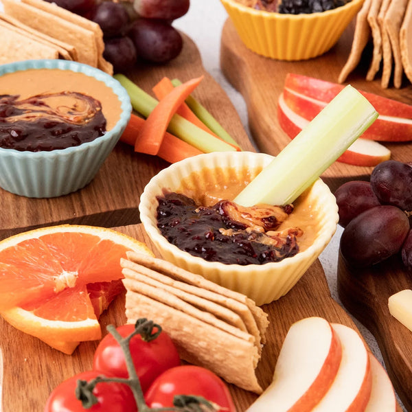 Naked PB&J Snack Boards