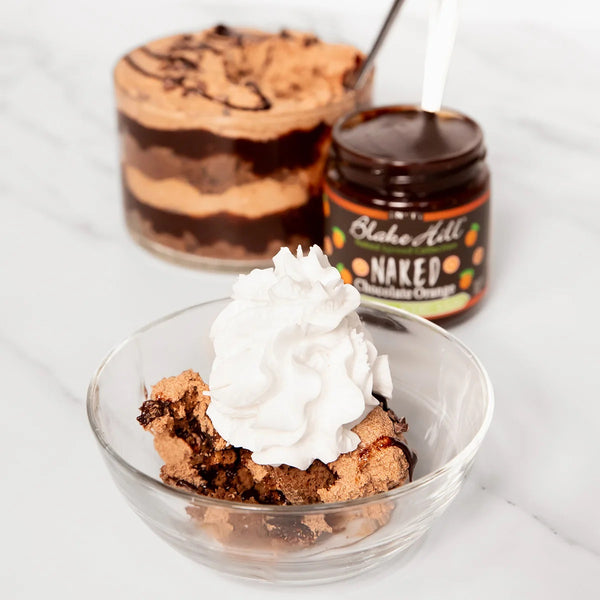 Naked Chocolate Strawberry Trifle