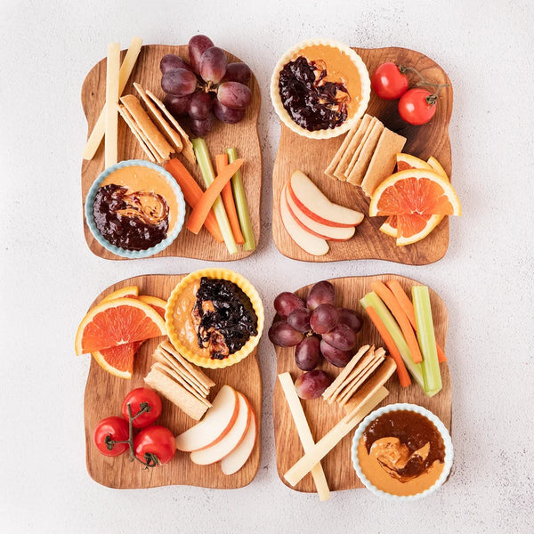 Naked PB&J Snack Boards