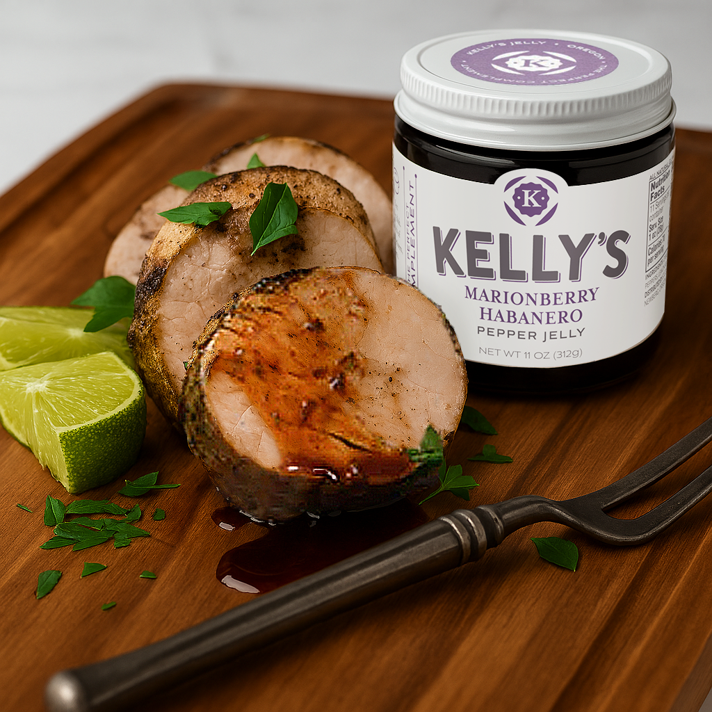 SPICY MARIONBERRY LIME PORK TENDERLOIN
