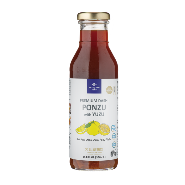 Kuze Fuku Premium Dashi Ponzu Sauce with Yuzu 11.8 fl oz (350ml)