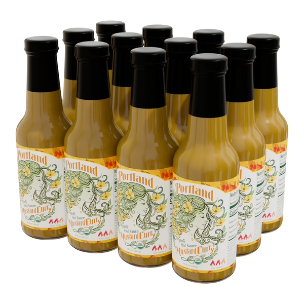 Portlandia Organic Hot Sauce Mustard Curry