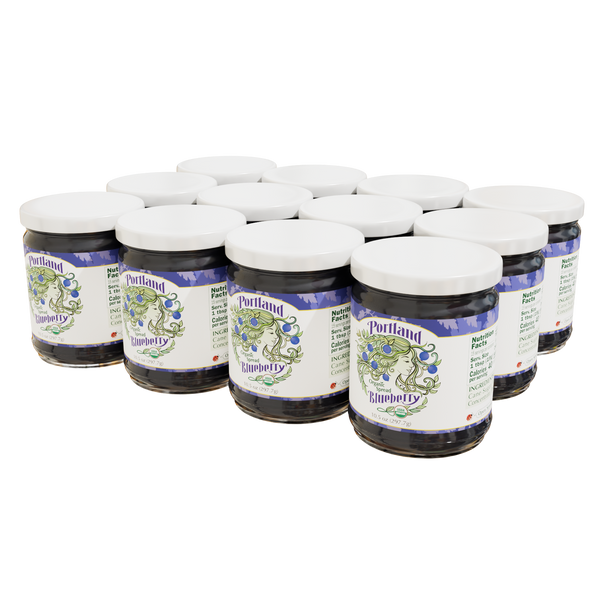 Portlandia Organic Spread-Blueberry 10.5 OZ.