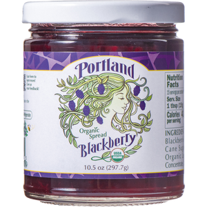 Portlandia Organic Spread- Blackberry 10.5 OZ.