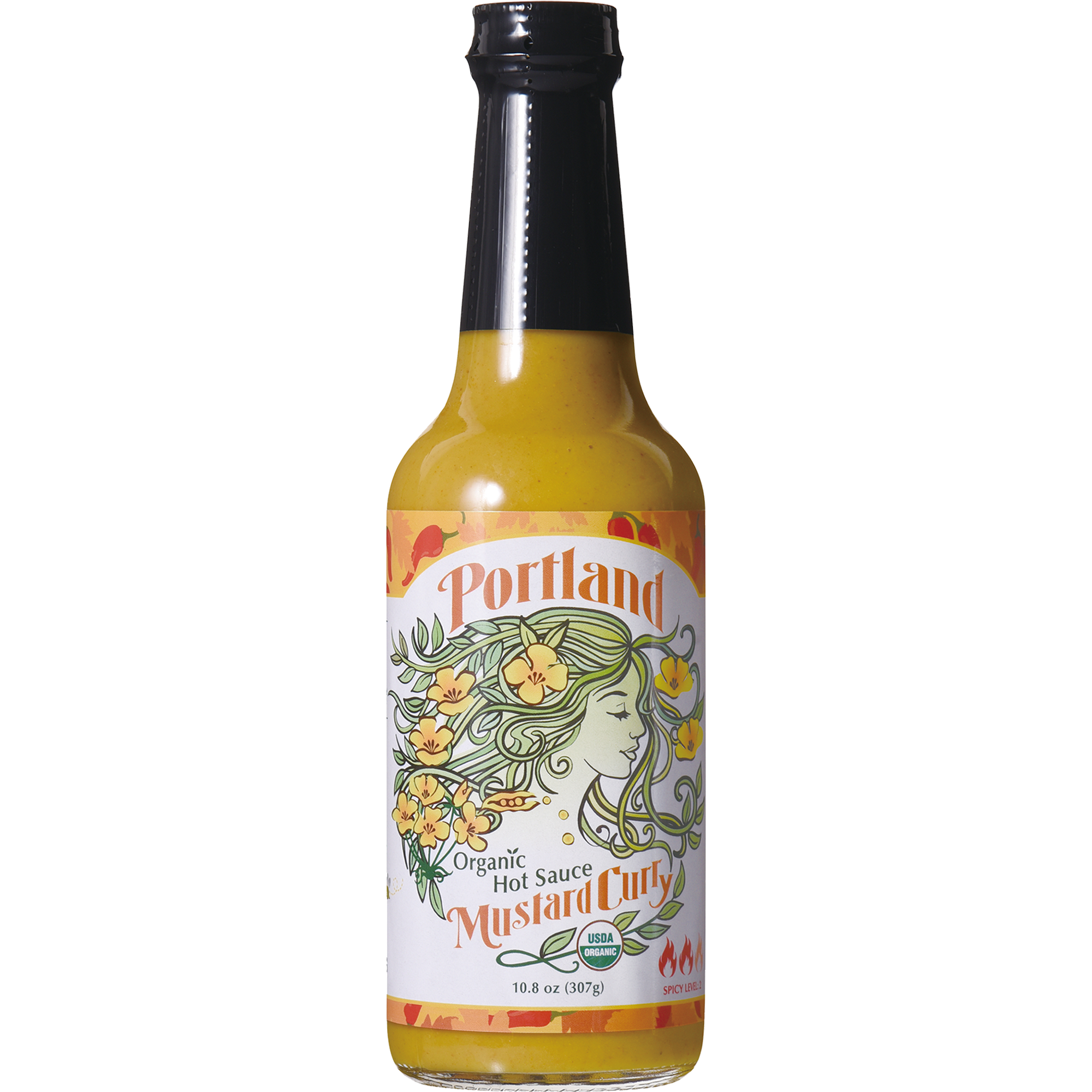 Portlandia Organic Hot Sauce Mustard Curry