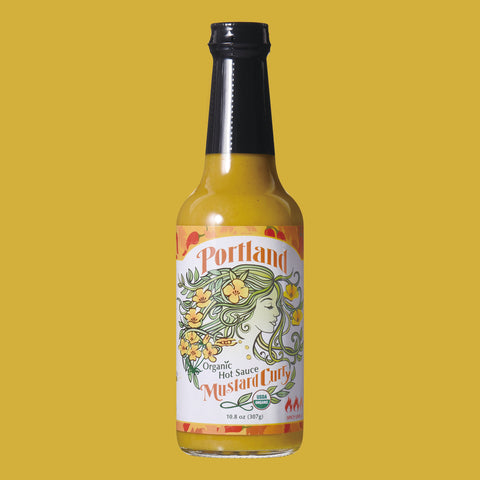 Portlandia Organic Hot Sauce Mustard Curry