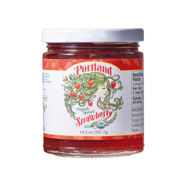 Portlandia's Organic Spread- Strawberry 10.5 oz (297.7g)
