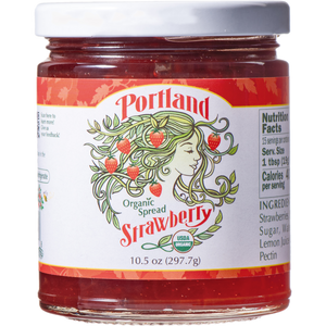 Portlandia Organic Spread- Strawberry 10.5 OZ.