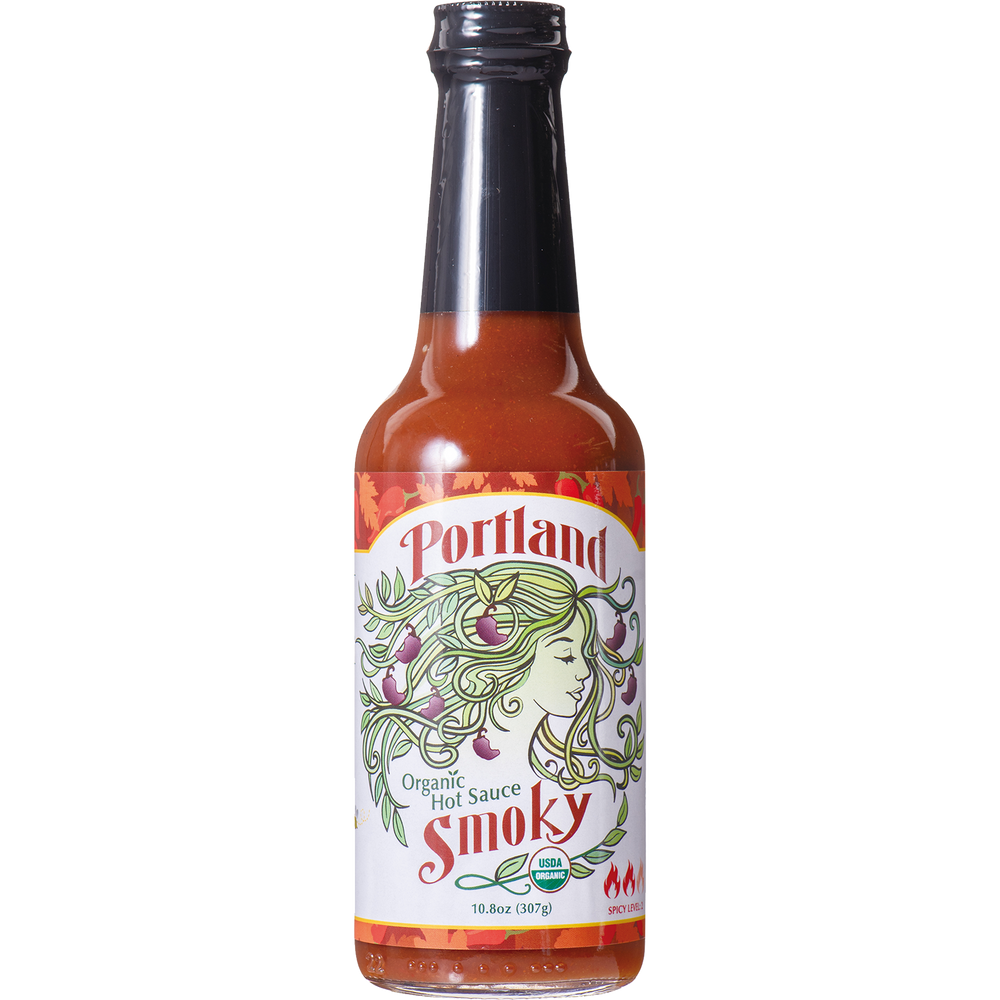 Portlandia's Organic Hot Sauce Smoky 10.8 oz (307g)