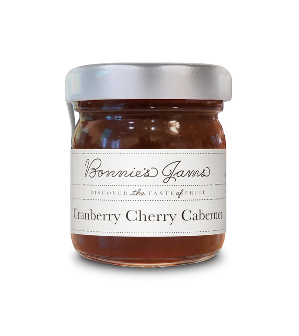Bonnie's Cranberry Cherry Cabernet - Mini Jam 1.5 oz
