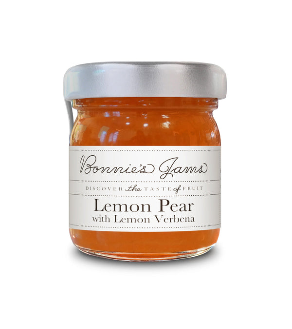 Bonnie's Lemon Pear with Lemon Verbena - Mini Jam 1.5 oz