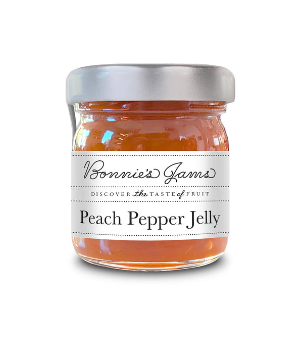 Bonnie's Peach Pepper Jelly - Mini Jam 1.5 oz