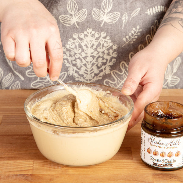 Homemade Roasted Garlic Hummus