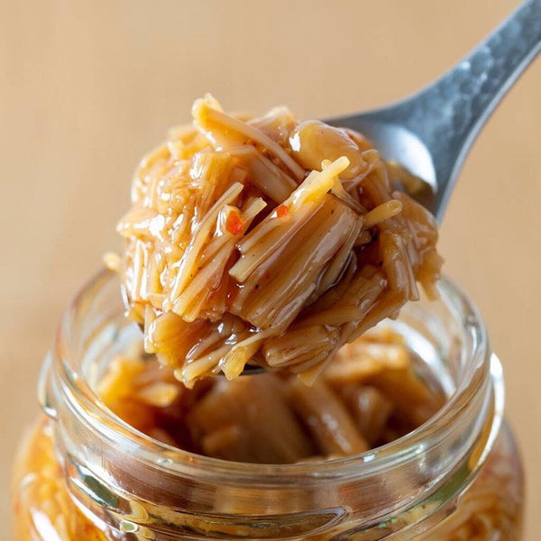 Kuze Fuku Enoki Mushrooms with Seven Japanese Spices 8.4 oz (240g)