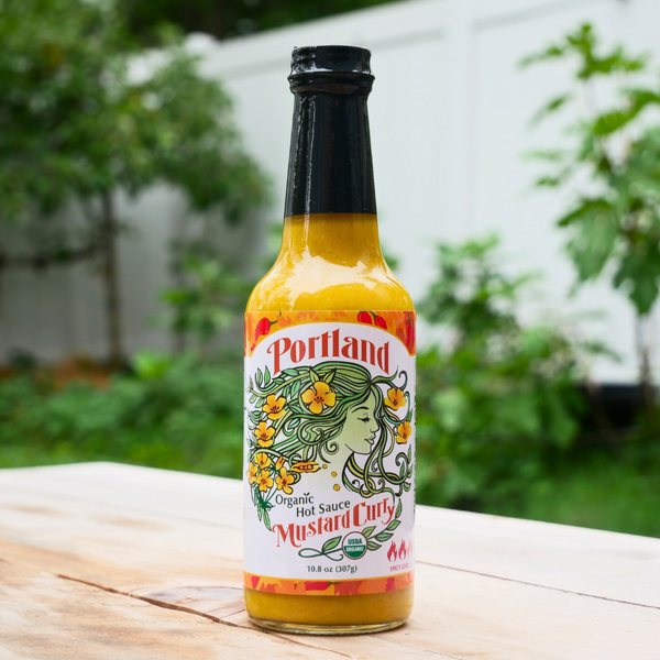 Portlandia Organic Hot Sauce Mustard Curry