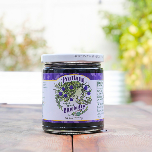 Portlandia Organic Spread-Blueberry 10.5 OZ.