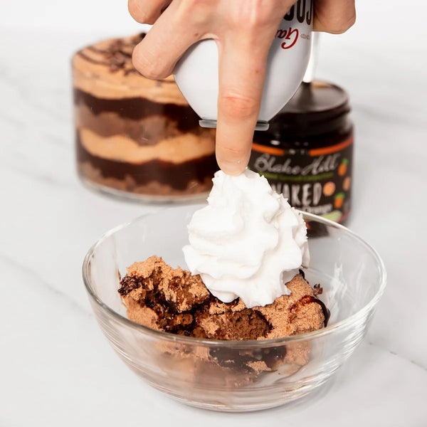 Naked Chocolate Strawberry Trifle