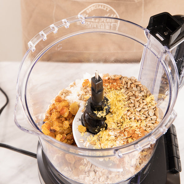 Tangy Peach Nut Butter Energy Bites