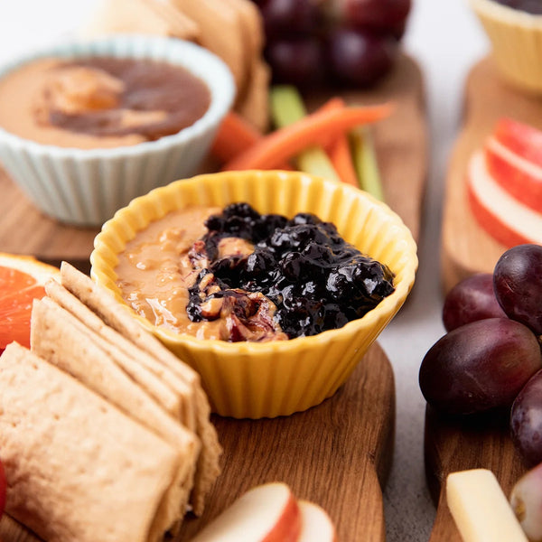 Naked PB&J Snack Boards