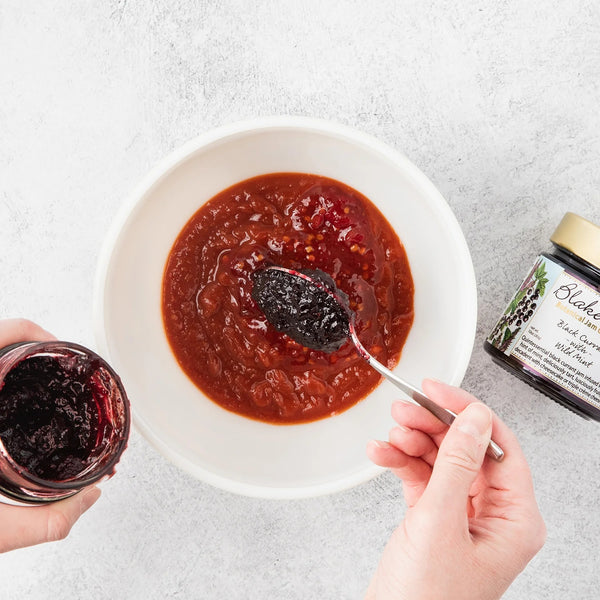 Sweet and Spicy Jammy Meatballs