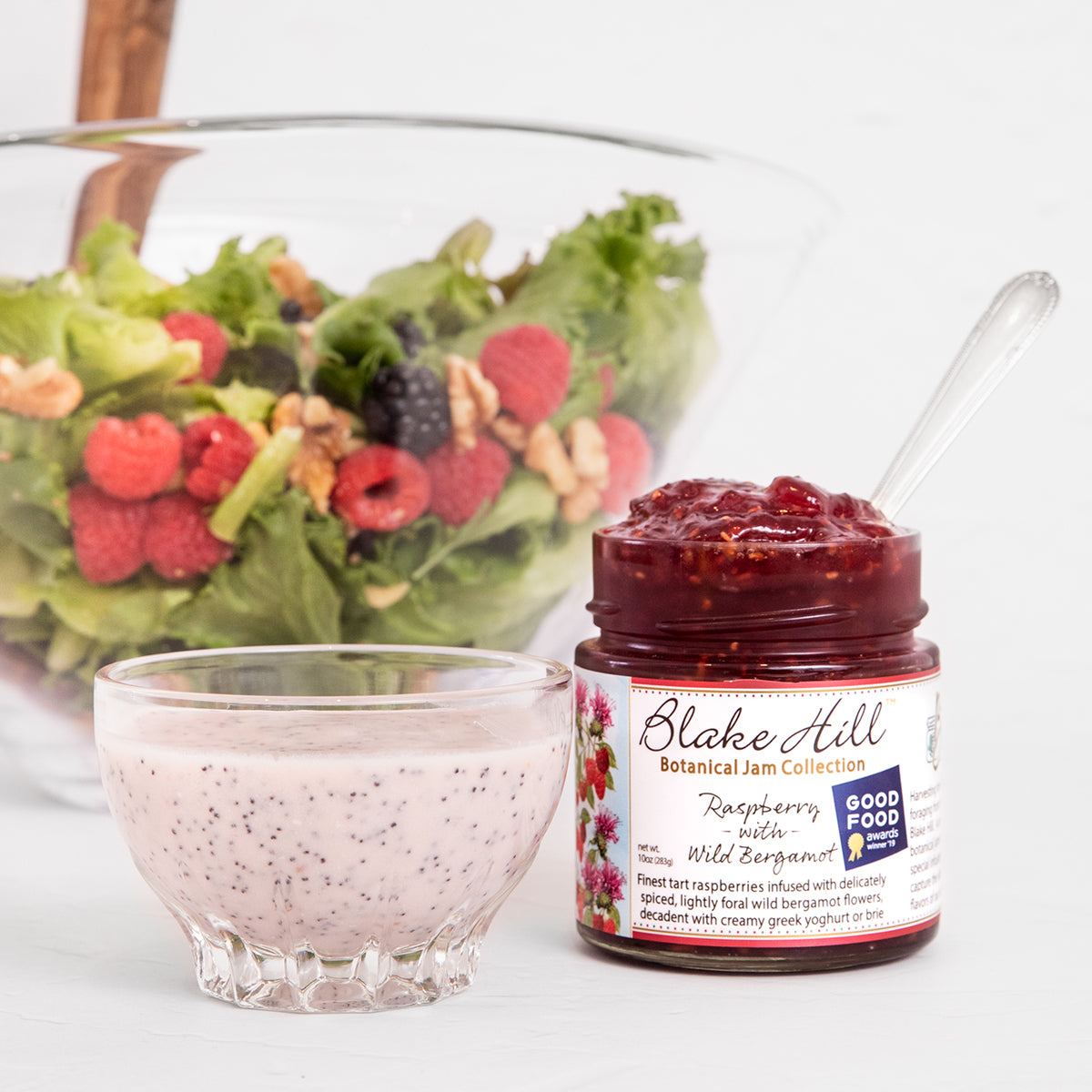 Raspberry with Wild Bergamot