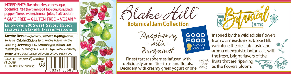 Raspberry with Wild Bergamot