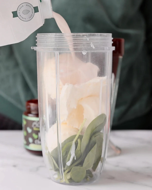 Vegan Chocolate Mint Shake