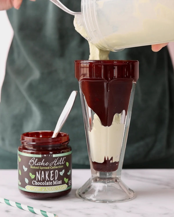 Vegan Chocolate Mint Shake