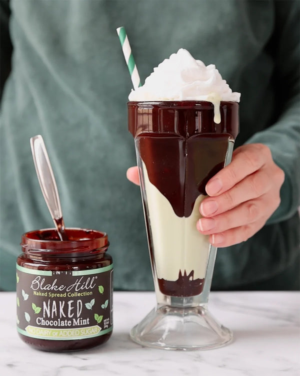 Vegan Chocolate Mint Shake