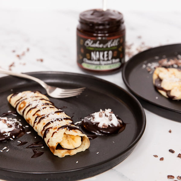 Gluten-Free Crêpes with Naked Chocolate Rum