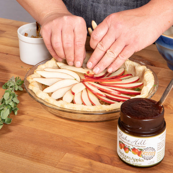 Apple Maple, Onion & Cheddar Quiche