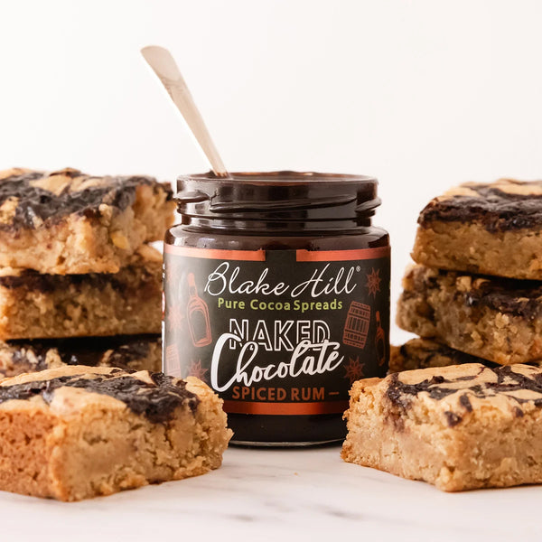 Spiced Chocolate Rum Cookie Bars