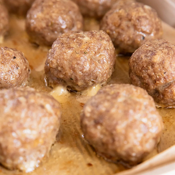 Roasted Garlic Meatballs