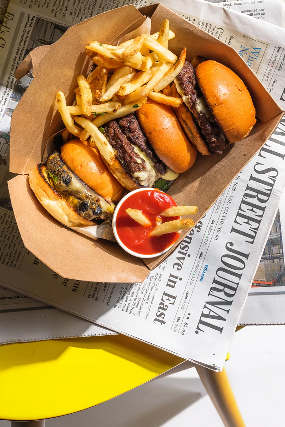 Burgers. Fries. Ketchup.<br>Done Right.