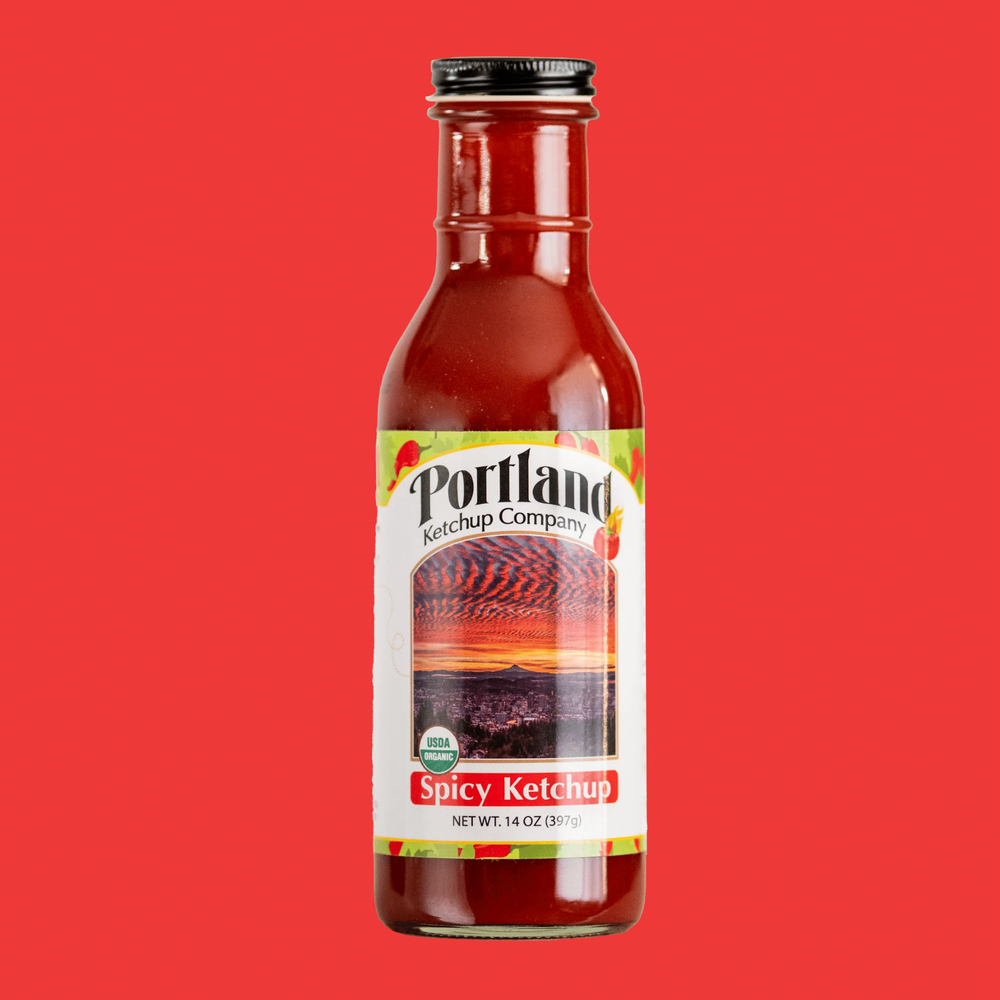 Portland Spicy Organic Ketchup Portlandia Foods